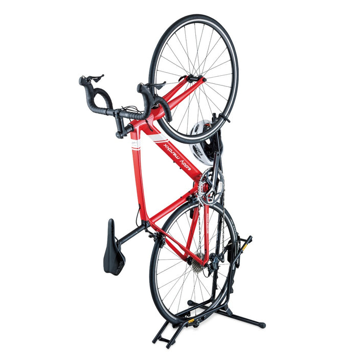 Minoura 2-Way Bike Storage Stand to Store Bicycle Vertically or Horizontally