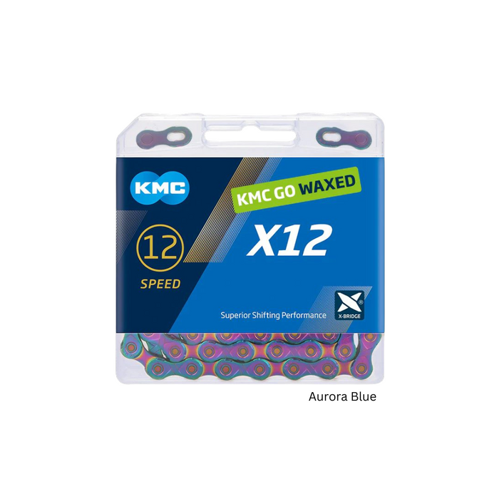 KMC Go Waxed X12 Pre-Lubed Chains for 12 Speed