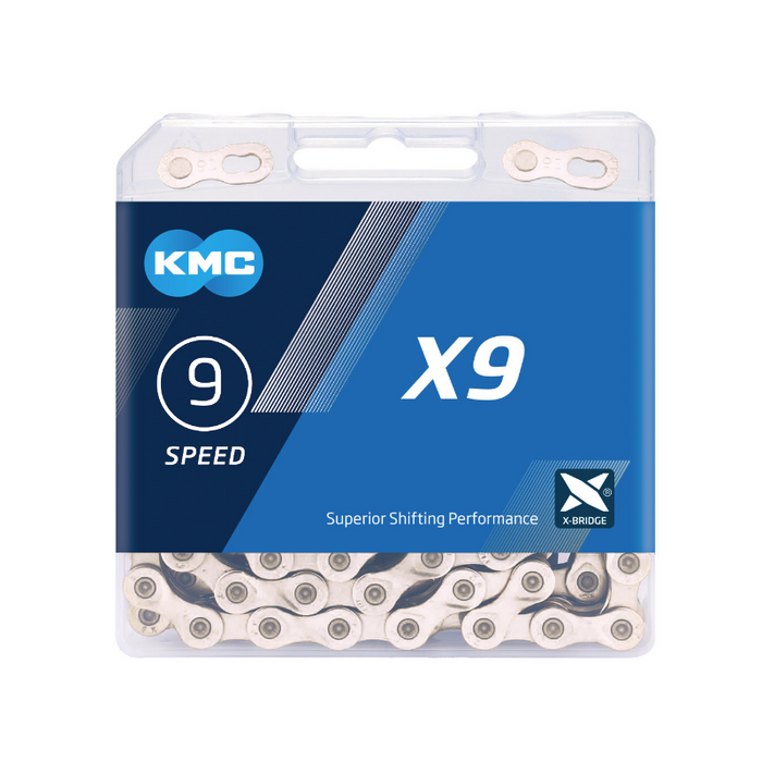 KMC X9 9 Speed Bicycle Chain
