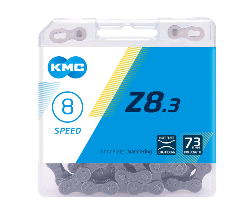 KMC Bicycle Chain Z8 for 8 Speed with Connecting Links