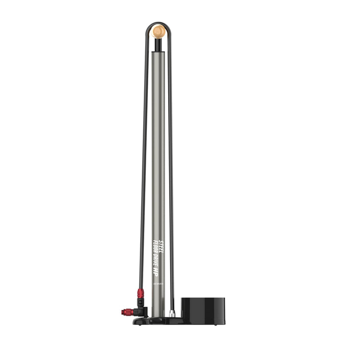 Lezyne Steel Floor Drive Bicycle Bike Tire Floor Pump ABS-1 Pro Valve Max 220 psi