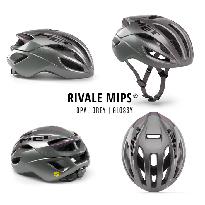 MET Rivale Road Cycling Helmet Equipped with Mips® Safety System