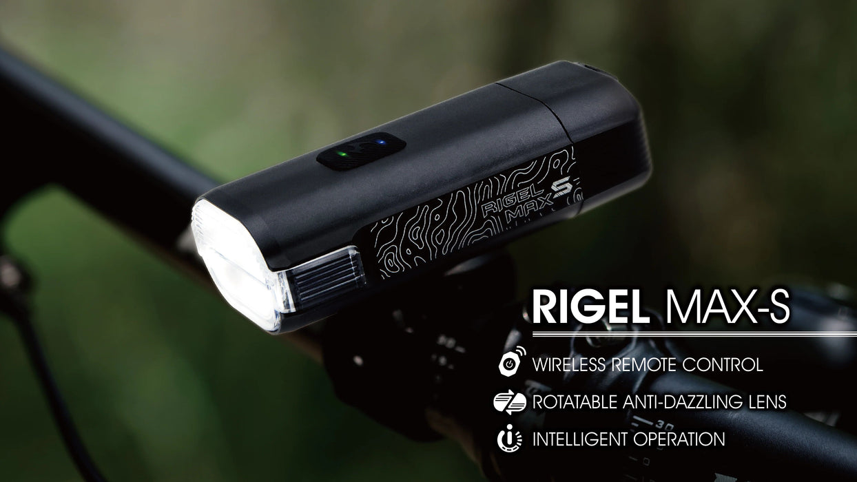 Moon Rigel Max-S 1600 Lumen USB C Rechargeable Front Light