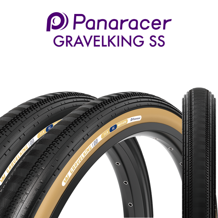 Panaracer GravelKing SS (Semi Slick) Tubeless Ready Tires  (New 2024 Version)