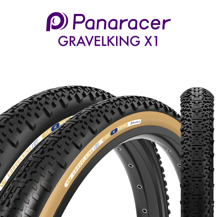Panaracer GravelKing X1 Tubeless Ready Tires (New 2024 Version)
