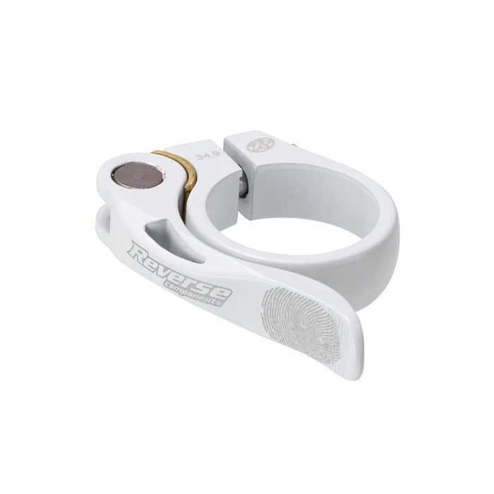 Reverse Components Seat Clamp Quick Release Diameter 34.9mm (White)