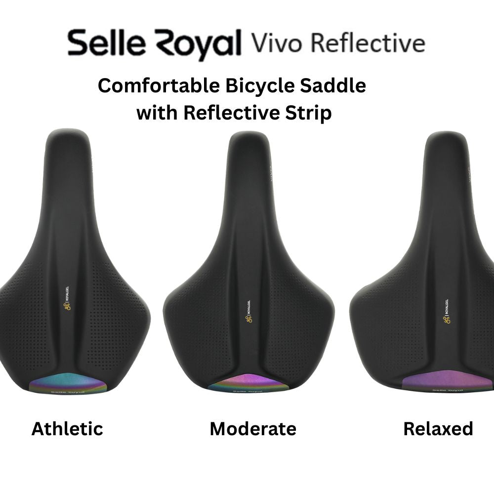 Selle de vélo Selle Royal Vivo Athletic - noir (emballage d'atelier