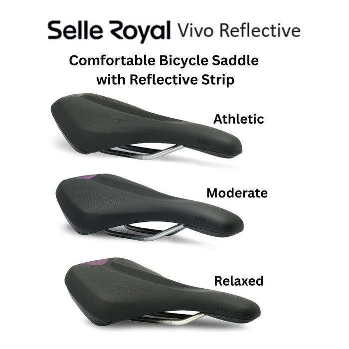 Selle Royal Vivo Reflective Bicycle Saddle