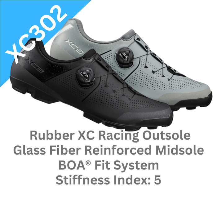 Shimano Off Road MTB SPD Cycling Shoes SH-XC302 (Wide Fit)