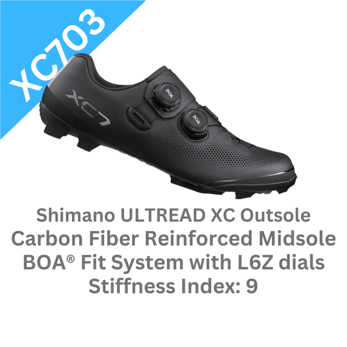 Shimano Off Road MTB SPD Cycling Shoes SH-XC703 (Wide Fit)