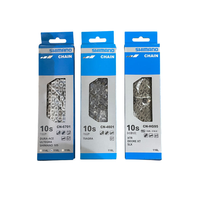 Shimano Bicycle Chain for 10 Speed CN-6701 CN-4601 CN-HG95