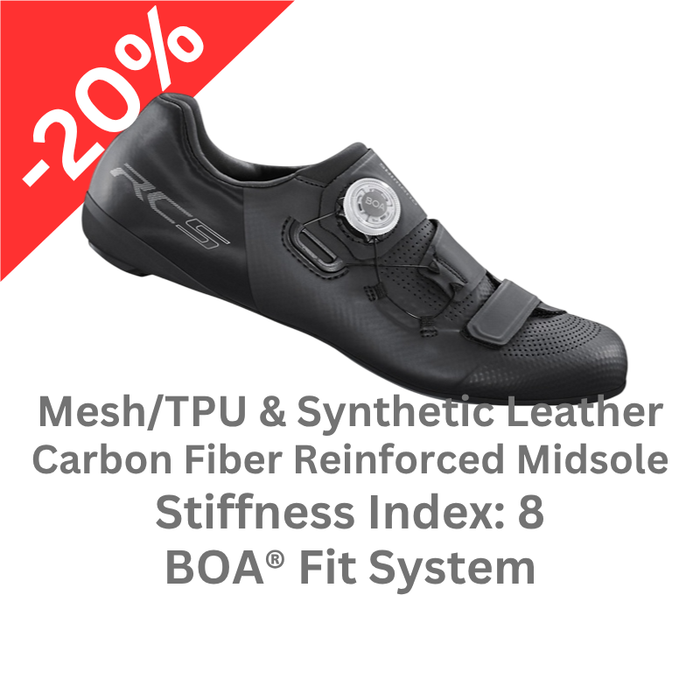 Shimano RC502 Road Cycling Shoes (Wide Fit)