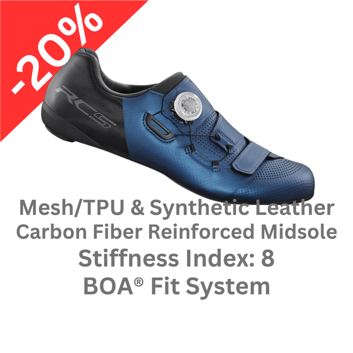 Shimano RC502 Road Cycling Shoes (Wide Fit)