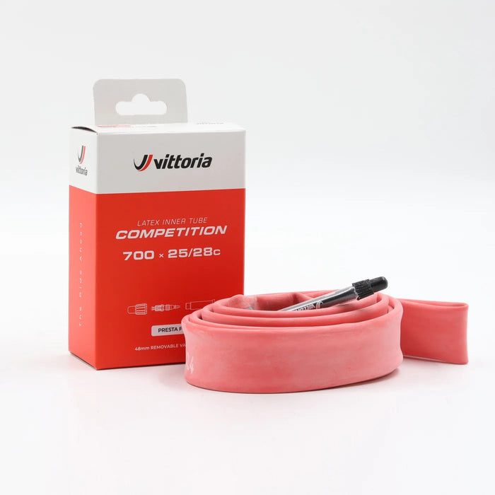 Vittoria Latex Inner Tube with Removable Presta Valve Core