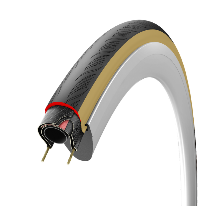 Vittoria Rubino V Tubed Clincher Road Tire with Graphene 2.0