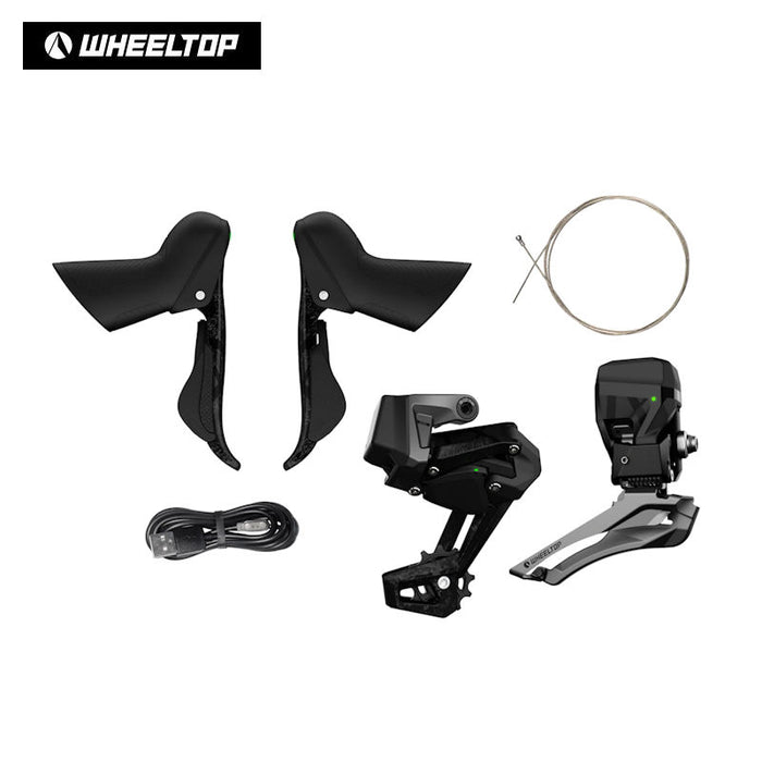 Wheeltop EDS-TX Wireless 3-14 Speeds Electronic Shifter/Derailleur for Road Bike