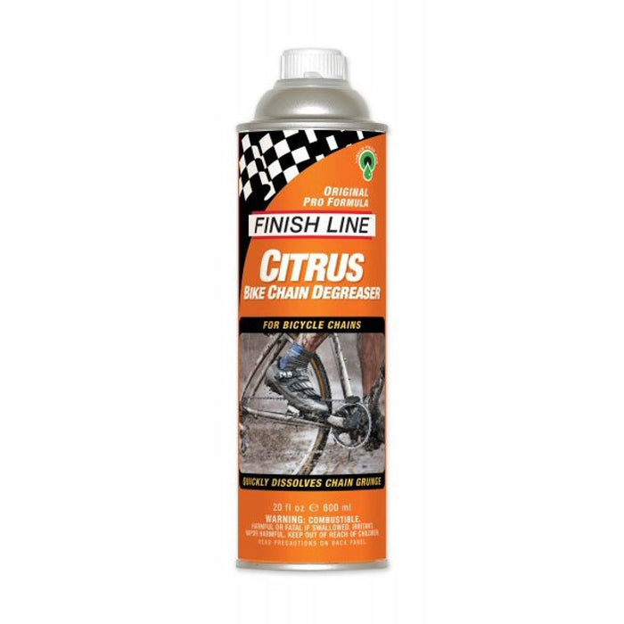 Finish Line Citrus Chain Degreaser 600ml (Pour Can)