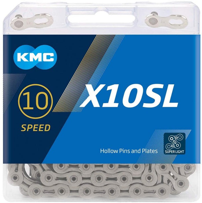 KMC Chain 10s X10SL Silver 116 Links