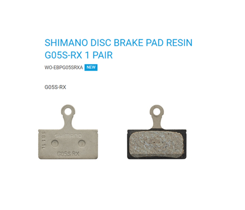 Shimano Disc Brake Pads G05S-RX