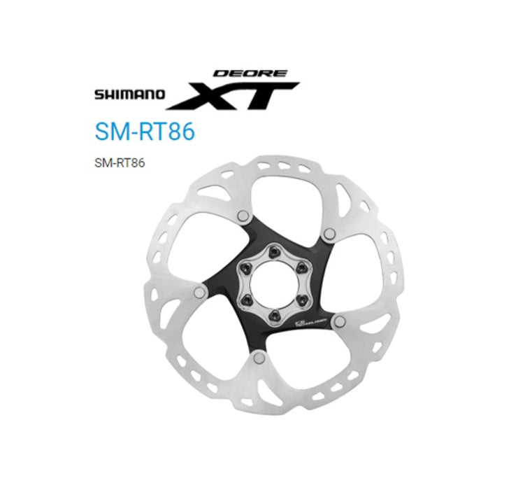 SHIMANO Deore XT Disc Brake Rotor RT86 6 bolt