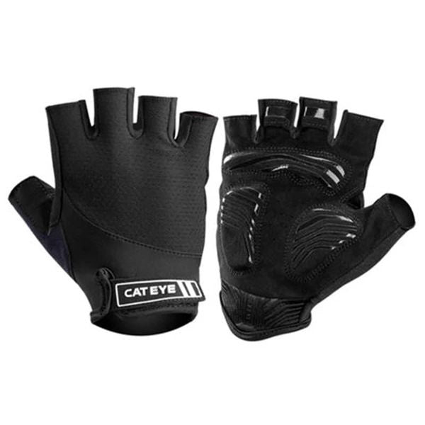 CATEYE All Rounder Pro SF Gloves Cycling Short Finger Men's & Women's Black