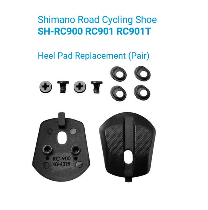 Shimano SH-RC900 RC901 RC901T Heel Pad Replacement (Pair)