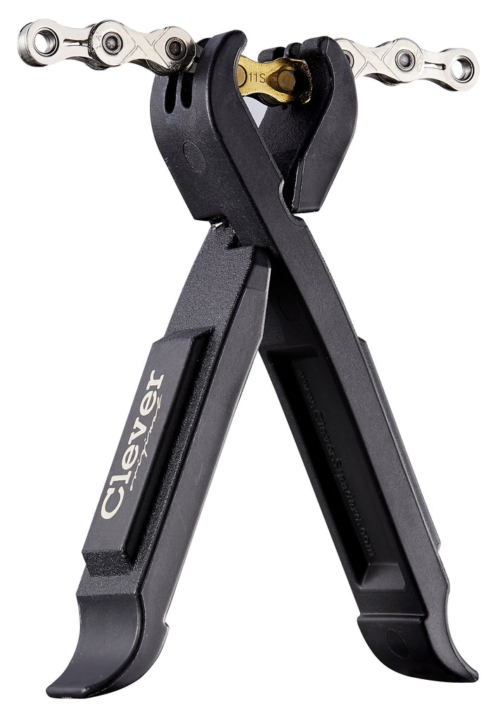 Tire lever chain tool top