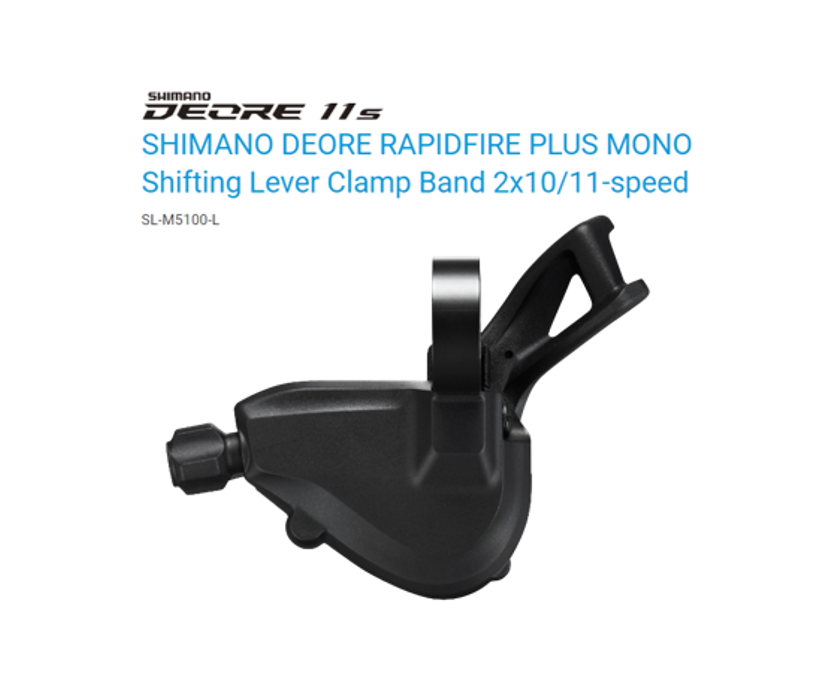 Shimano Shifter Lever SL-M5100 for 11 Speed