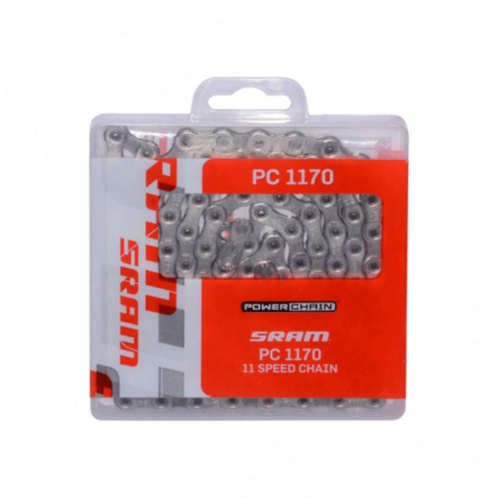 SRAM Chain PC-1170 Hollow Pin with PowerLock 11s Silver