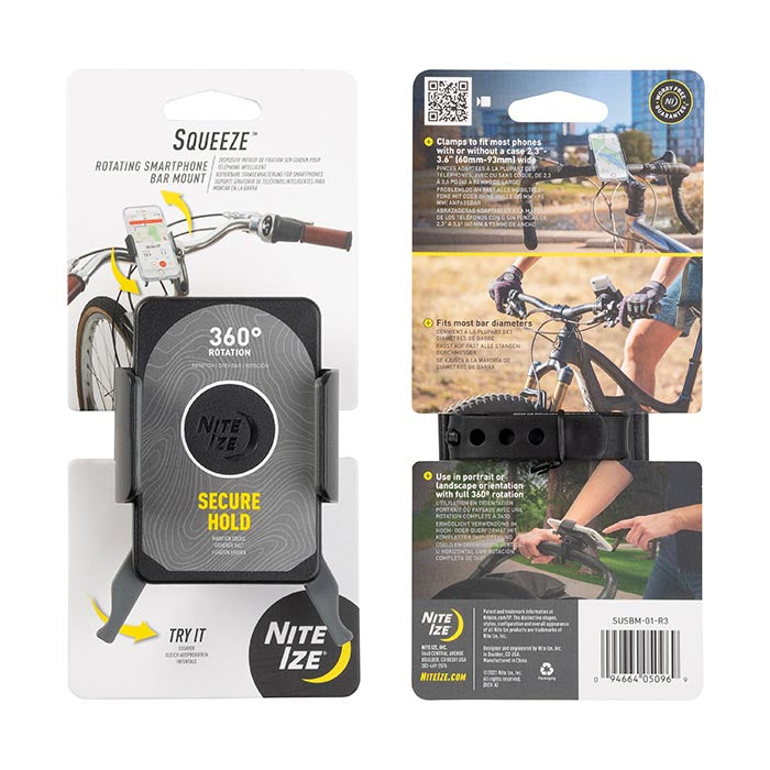 NiteIze Nite Ize Squeeze Rotating Phone Mount