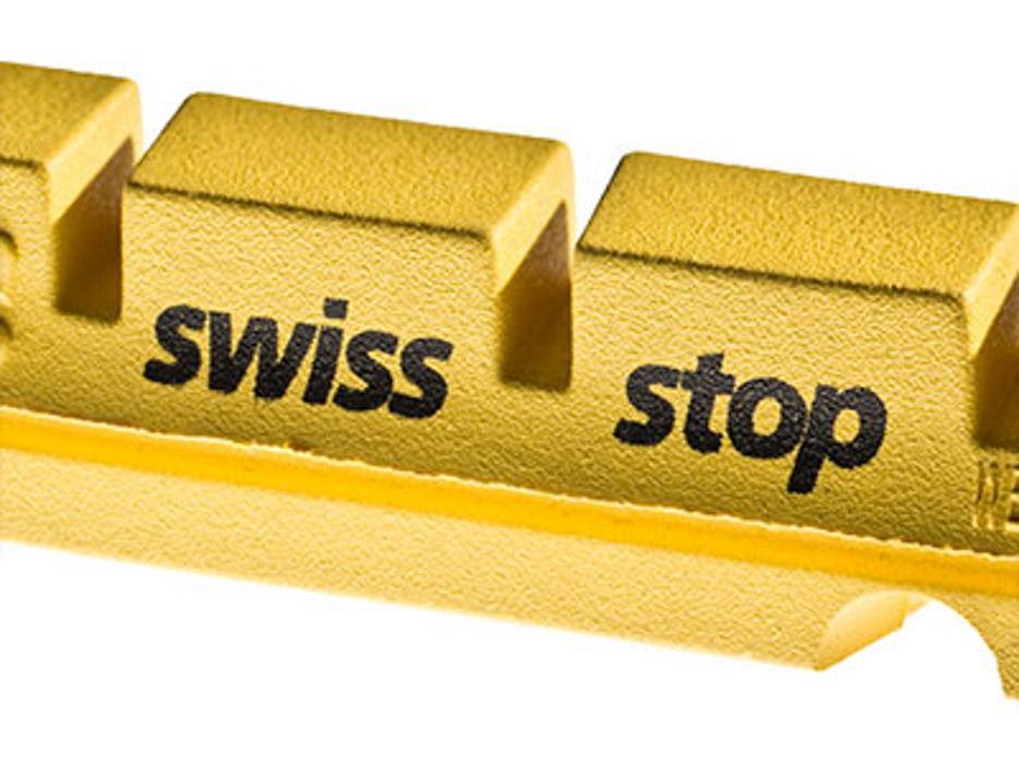 Swiss Stop FlashPro Yellow King Brake Pad for Carbon Rims (Set of 4pcs)