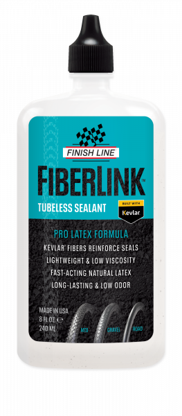 FINISH LINE 8oz Fiberlink Latex Tubeless Sealant