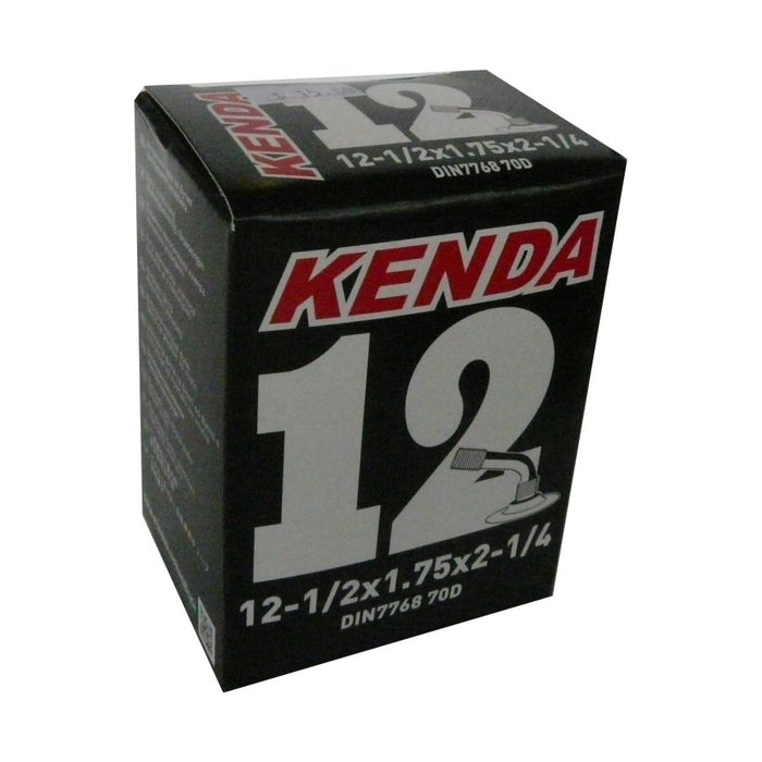 Kenda Bicycle Tire Inner Tube 12in 1.75/2.25" Schrader Angled Valve