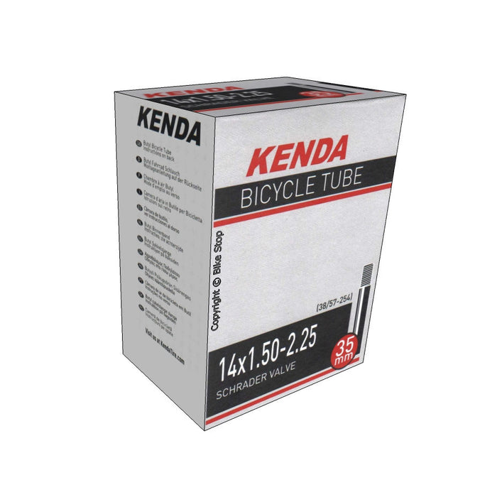 Kenda Bicycle Tire Inner Tube 14 inch 1.50/2.25" Schrader Valve