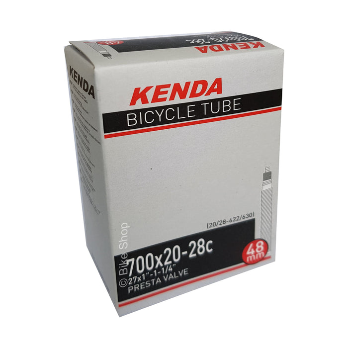 Kenda Bicycle Tire Inner Tube 700c 20-28mm Presta Valve