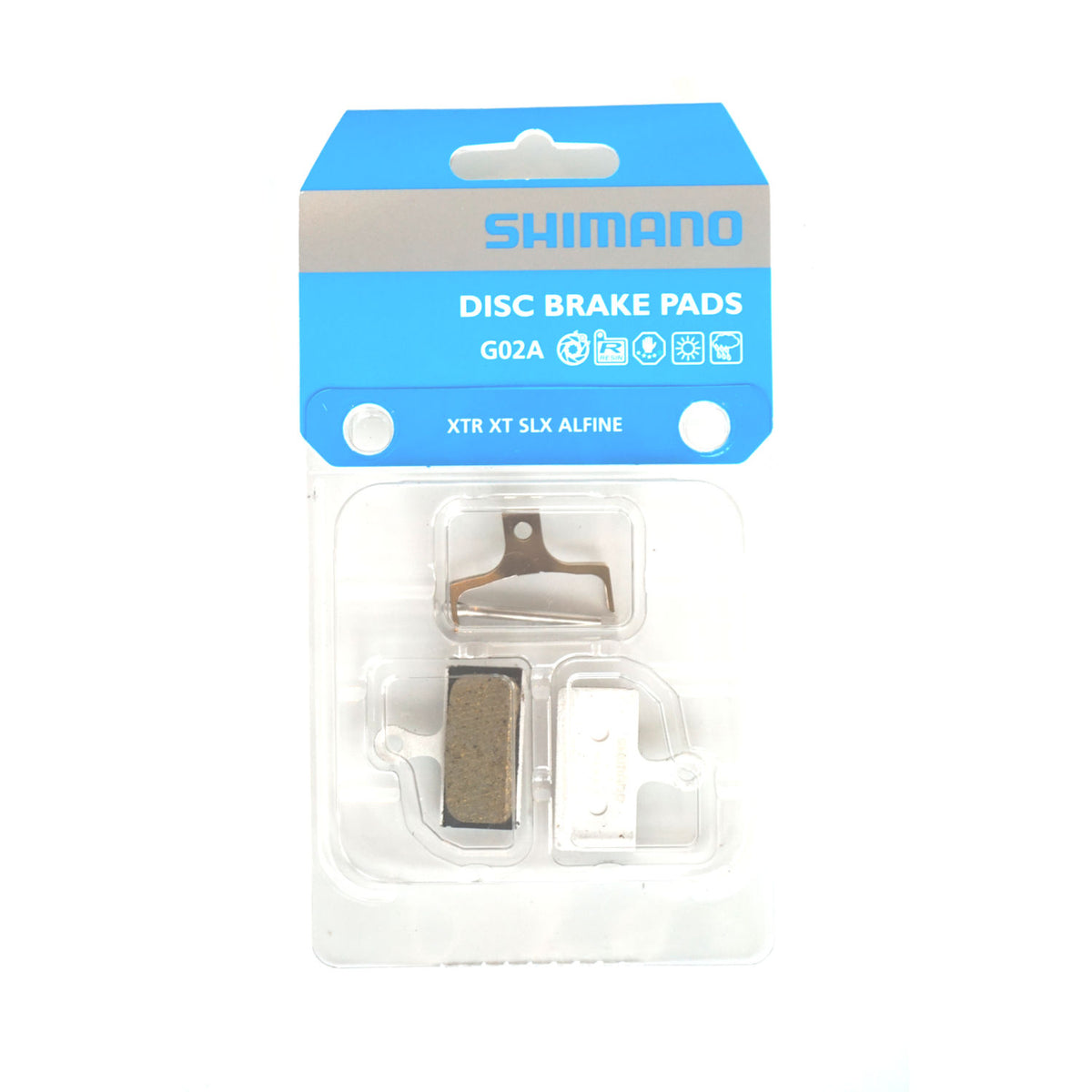 Shimano Disc Brake Pads G02A Resin Bike Stop